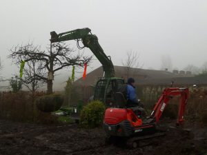 Diverse rooi- en plantwerkzaamheden in Midwoud