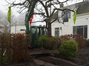 Diverse rooi- en plantwerkzaamheden in Midwoud